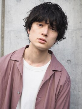 プレディカ(pledica) くせ毛風パーマ×マッシュウルフショート★【pledica 表参道】