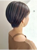 [心斎橋/難波］ナチュラル大人ショート　アッシュオリーブ♪