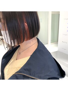 レイズ 立川(RAYS) 【RAYS金本】大人ボブ×インナーカラー