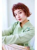 フェリア 梅田(FERIA)&nbsp;【梅田　茶屋町】ウェービーボブ　似合わせカット