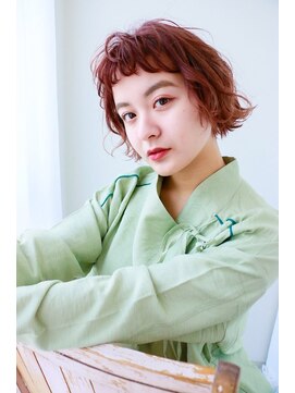 フェリア 梅田(FERIA) 【梅田　茶屋町】ウェービーボブ　似合わせカット