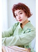 【梅田 茶屋町】ウェービーボブ 似合わせカット