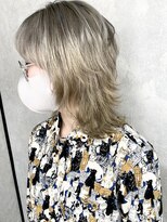 セシルヘアー(CECIL hair)&nbsp;CECIL 下北沢　ホワイトベージュ×ブリーチカラー地雷系、韓国風