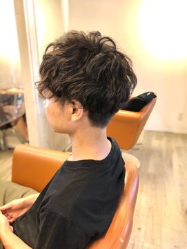 アンプリュス リアン(1+ Unplus lien) ニュアンスマッシュツイストスパイラルパーマ/クールウェーブ