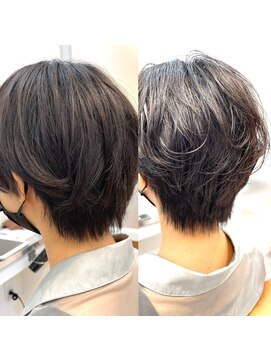 ロミーオム 本厚木(ROMMY. Homme) ナチュラルパーマ×似合わせカット