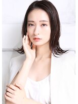 クラッチムク 博多口(CLUTCH muk.)&nbsp;大人可愛い２０代３０代４０代小顔クールミディ 外ハネC5