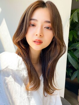 スタートウキョウ 渋谷(STAR TOKYO) 10代20代大人かわいい韓国ヘア/かき上げ/センターパート長め前髪