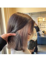 ダブル アンダーバー サロン(W_SALON) ベージュ