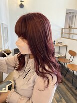 ヘアー ミュゼ 大西店(HAIR Musee) チェリーピンク