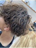 メンズ波打ちパーマ♪