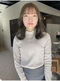 ブリーチなしカラー オリーブベージュ オリーブグレージュ/林