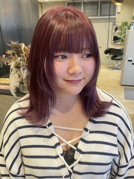 コージーベルベット(Cosy Velvet) 顔まわりレイヤー