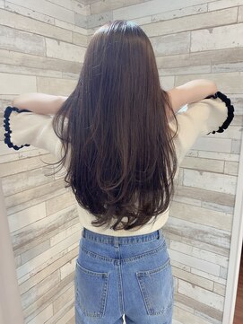 マーリャヘアー(mallia hair) レイヤースタイルレイヤーカットロングレイヤー小顔スタイル