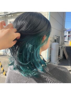 ミル 今治(1003 mille IMABALI) イルミナカラー/イヤリングカラー/グリーンカラー/ワンブリーチ