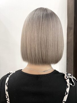 ガーデン ジングウマエ(GARDEN jingumae) 栗原,切りっぱなしボブ,美髪,ピンクブラウンベージュa33