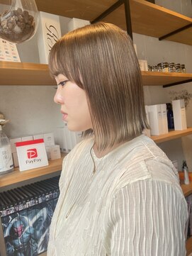 エイト 福岡天神店(EIGHT fukuoka) 【EIGHT福岡 片山智裕】ブリーチ一回 ミルクティー