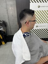 バーバーバー 八広(BARBER-BAR) フェードカット　＃メンズカット