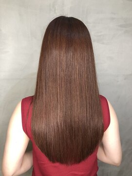 ジーナ 北千住ミルディス通り(Zina) 髪質改善＊レッドブラウン＊美髪【Zina 北千住ミルディス通り】