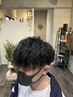 【メンズ限定】カット+ツイスト・スパイラルパーマ　￥14300～