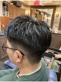 ビジネスマン風刈り上げスタイル