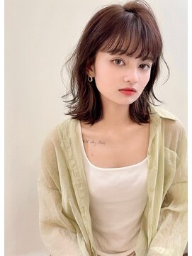 ネオリーブ アンド 渋谷店(Neolive &) メルティーカラー/フェミニンロング/似合わせカット/渋谷/韓国