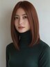 カット + 前髪縮毛矯正 + 炭酸スパ + トリートメント