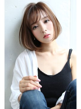 ブラン 広島本通(Blanc) 【Blanc】ボブ＿ショートボブ＿ハイライト＿前髪