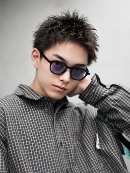 アンサー 渋谷(ANSWER)の写真/ビジネスでもプライベートでもお洒落になれるスパイキーショートがオーダー多数◎清潔感もUP＊[メンズ]