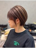 大人のくびれショート　髪質改善トリートメント20代30代40代50代