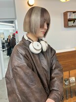 リヴ ウメダ(LIV umeda)&nbsp;デザインカラー×ボブ/ブリーチ/ダブルカラー【梅田】