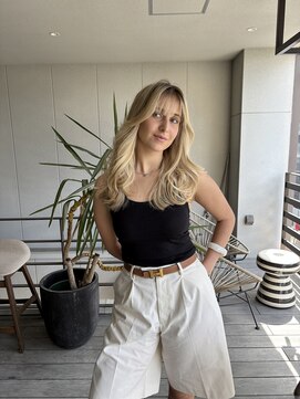 リバレッジ 広尾(Leverage) 海外2wayバングスロングレイヤー:Kazuma Osumi