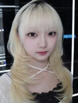 レディアル 渋谷(REDEAL)&nbsp;ウルフカット/ハイトーン/デザイン/ワンホン【レイヤー/渋谷】