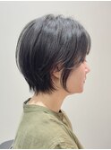 ショートヘア/ショートカット/白髪ぼかし/髪質改善/豊中/岡町
