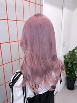 ベレーザ 渋谷神南(Beleza) 16224ブリーチ＆ダブルカラーラベンダーパープルローズブラウン