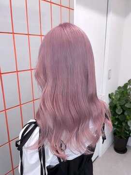 ベレーザ 渋谷神南(Beleza) 16224ブリーチ＆ダブルカラーラベンダーパープルローズブラウン