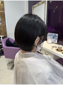 京都ショート　ショートボブ　京都美容室　進詩織