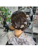 浴衣ヘアセット