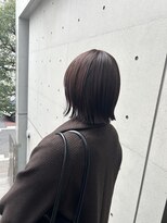 ディジョン(Dijon)&nbsp;韓国顔まわりレイヤーカットグレージュオリーブベージュブラウン