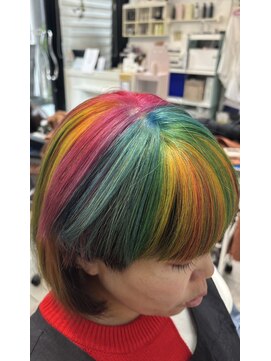 個性的！レインボーカラー