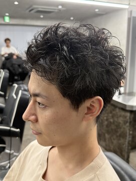 ニコ トウキョウ ロジック(nico TOKYO Logic) メンズスパイキーショートメンズパーマピンパーマ