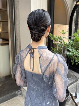 エヴリンアンドペイジ(Evelyn&paige) シニヨンヘア/ヘアセット【神戸/元町】