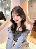 ロング/くびれ巻き/髪質改善