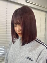 カシェル トウキョウ(Cashel Tokyo)&nbsp;レッドブラウン　ボブカット