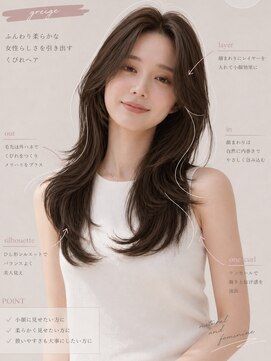 オーラ オモテサンドウ(Aura omotesando) 肌映えカラー×似合わせレイヤーカット