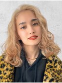 ミルクティーブロンドケアブリーチケアカラーハイトーン