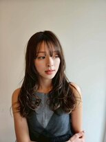 ブラウヘアアンドケア(care) ロングレイヤーのふわふわ巻き