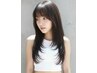 【デビュースタイリストが担当】女性カット&シャンプー￥2750　※ショート不可