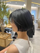 リブレ ショート(LIBRE) 大人女性切りっぱなしボブ