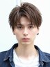 【指名なし】メンズカット+眉カット ¥7,370~¥10,010 値段変動あり
