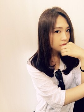 ヘアサロンエム 渋谷店(HAIR SALON M) 女性らしさ◎モテツヤストレート